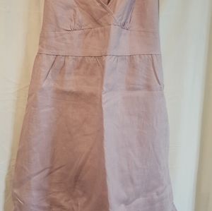 J. Crew halter top linen dress, size 2